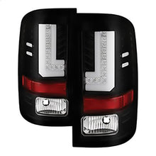2016-2018 GMC Sierra 1500/2500HD/3500HD; Light Bar LED Tail Lights; Black