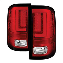2016-2018 GMC Sierra 1500/2500HD/3500HD; Light Bar LED Tail Lights; Red Clear