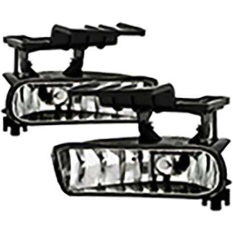 1999-2006 Chevrolet Silverado 1500 & Suburban; Fog Lights; Clear