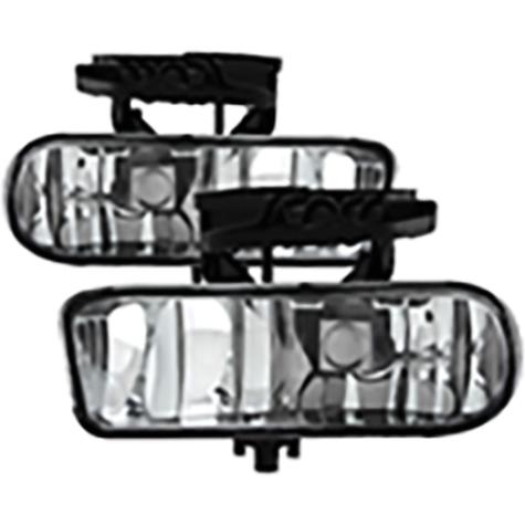 1999-2002 GMC Sierra 1500/2500; Fog Lights; Clear