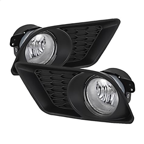 2011-2014 Dodge Charger; OEM Style Fog Lights; Clear