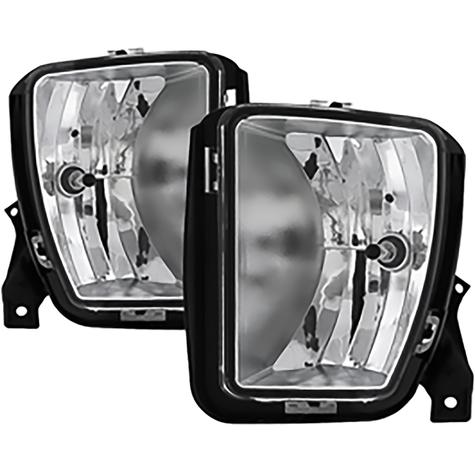 2013-2018 Dodge Ram 1500; Only OEM Style Fog Lights; Clear