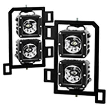 2013-2018 Dodge Ram 1500; Only Full LED Fog Lights; Clear
