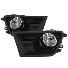2010-2012 Ford Mustang V6; Fog Lights; Clear
