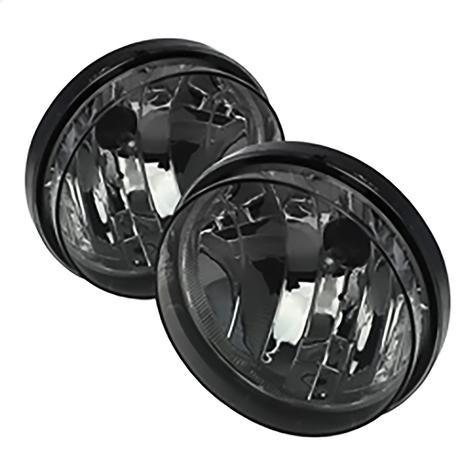 2007-2013 GMC Sierra 1500/2500/3500 HD; OEM Style Fog Lights; Smoke