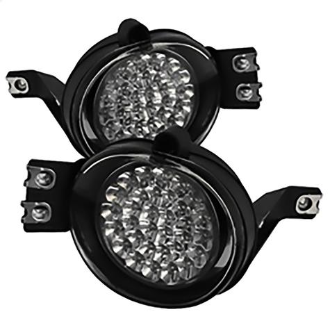 2002-2008 Dodge Ram 1500 & 2004-2006 Durango; LED Fog Lights; Clear
