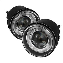 2006-2010 Dodge Charger; Halo Projector Fog Lights; Clear