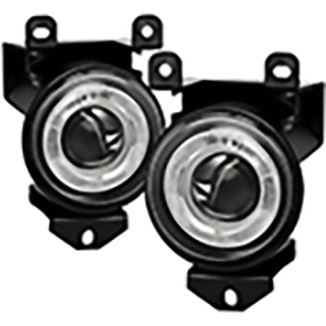 1999-2006 GMC Yukon Denali; Halo Projector Fog Lights; Clear