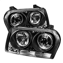 2009-2010 Chrysler 300; Projector Headlights; Black