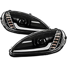 2005-2013 Chevrolet Corvette C6; Projector HID Headlights; Black