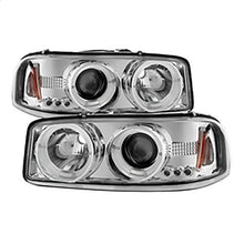 1999-2006 GMC Sierra 1500/2500/3500; Projector Headlights; Chrome