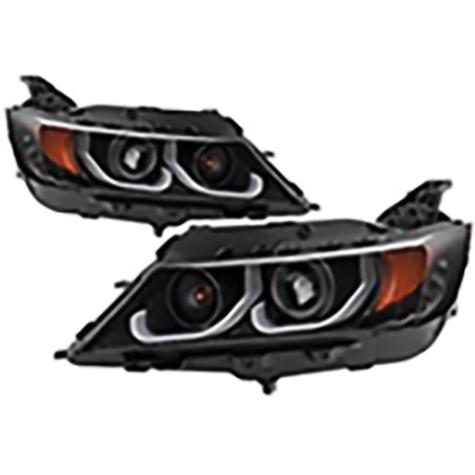 2014-2019 Chevrolet Impala; Projector Headlights; Black