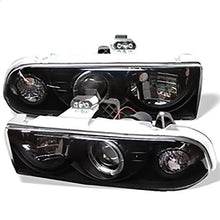 1998-2004 Chevrolet S10 & Blazer; Projector Headlights; LED Halo; Black