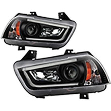 2011-2014 Dodge Charger; Projector Headlights; Xenon/HID Model Only; Black
