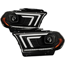 2011-2013 Dodge Durango; Halogen Model Only; Projector Headlights; Black