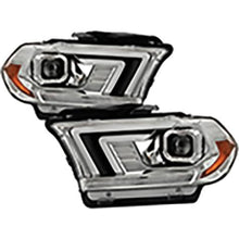 2011-2013 Dodge Durango; Halogen Model Only; Projector Headlights; Chrome