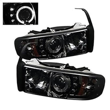 1994-2002 Dodge Ram 1500/2500/3500; Projector Headlights; Smoke