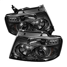 2004-2008 Ford F150; Projector Headlights; Version 2; Smoke