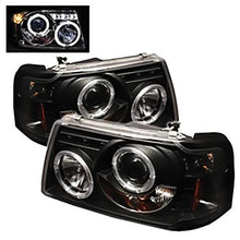 2001-2011 Ford Ranger; 1PC Projector Headlights; Black