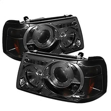 2001-2011 Ford Ranger; 1PC Projector Headlights; Smoke