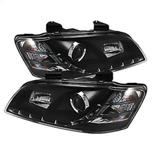 2008-2009 Pontiac G8; Projector Headlights; DRL; Black