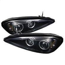 1999-2005 Pontiac Grand AM; Projector Headlights; Black