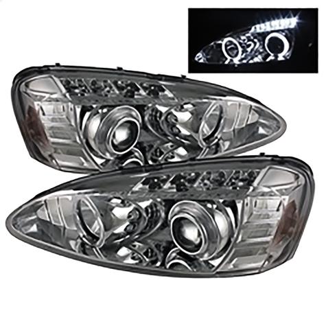 2004-2008 Pontiac Grand Prix; Projector Headlights; Chrome