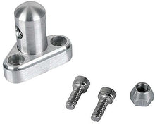 Lokar Throttle Cable Bracket - 1998-99 LS1 Engines w/3" Throttle Linkage Cam - Single Hole - Brushed