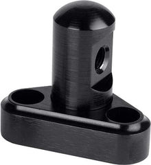 Lokar Throttle Cable Bracket - 1998-99 LS1 Engines w/3" Throttle Linkage Cam - Single Hole - Black