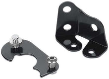 Lokar Throttle Cable Bracket Set - Ram Jet 350 Small Block - Black Stainless Steel