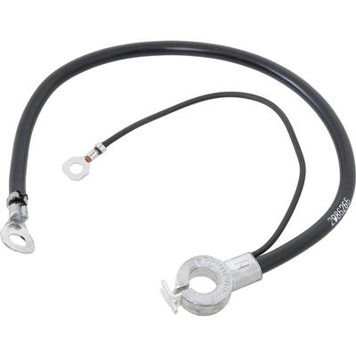 1964-66 Fullsize 283, 327 With AC, 1968 Chevy II Nova V8 Exc.396,& AC; "Spring Ring" Negative Battery Cable; Each