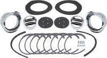 1968 Camaro Astro Vent Kit Chrome Vent Bezels/Dash Vent Balls