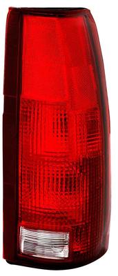 1988-2002 Chevy, GMC C/K Pickup, 1992-00 Tahoe, Yukon 1999-2000 Escalade; Tail Lamp Lens and Housing Assembly; with Bulb