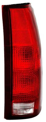 1988-2002 Chevy, GMC C/K Pickup, 1992-00 Tahoe, Yukon 1999-2000 Escalade; Tail Lamp Lens and Housing Assembly; with Bulb Holder Sockets & Bulbs; with Bulb Holder Sockets & Bulbs; RH Passenger Side