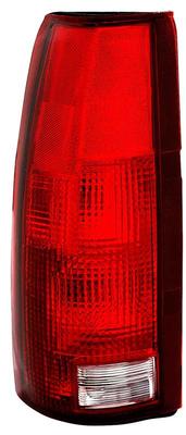 1988-2002 Chevy, GMC C/K Pickup, 1992-00 Tahoe, Yukon 1999-2000 Escalade; Tail Lamp Lens and Housing Assembly; with Bulb
