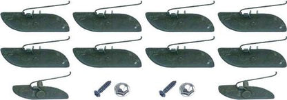 T1416 - 1969-72 Chevrolet / GMC Truck Door Upper Molding Clips