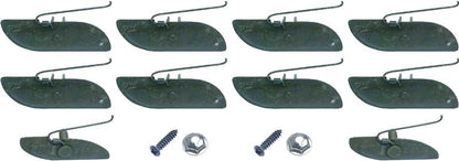 T1416 - 1969-72 Chevrolet / GMC Truck Door Upper Molding Clips