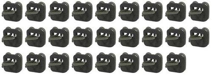 T1474 - 1962-66 Chevrolet Long Bed; Lower Bed Molding Clips; OE-Style; 26 Piece Set