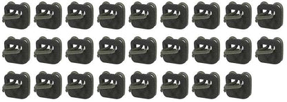 T1474 - 1962-66 Chevrolet Long Bed; Lower Bed Molding Clips; OE-Style; 26 Piece Set