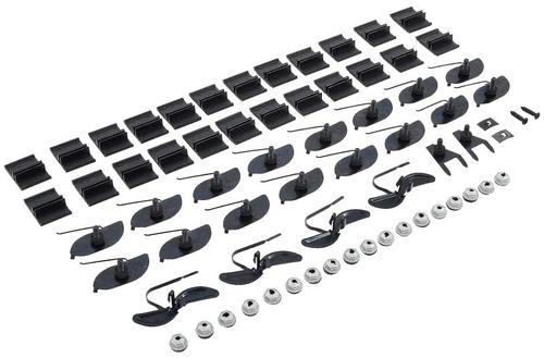 T1524 - 1969-72 Chevrolet/GMC Truck; Upper Molding Clip Set; Short Bed; Fleetside
