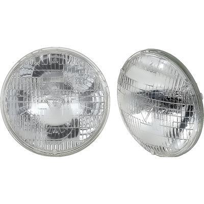 1956-71 T T-3 Logo Headlamp Bulbs; 7" Diameter; LH and RH; Pair