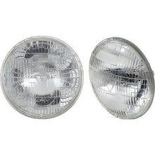 1956-71 T T-3 Logo Headlamp Bulbs; 7" Diameter; LH and RH; Pair