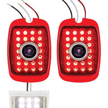 1940-53 Chevrolet, GMC Stepside Pickup; 1937-38 Chevrolet Passenger Car; LED Sequential Tail Light Lens Set w/ LED Licen