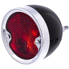 1954-55 Chrvrolet and GMC 1st Series Truck; Tail Light Assembly; Black Housing w/ Stainless Steel Bezel