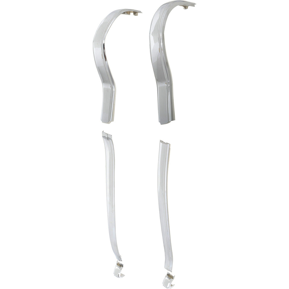 T5518 - 1955-58 Chevrolet Cameo Truck; Front Bed Chrome Trim Molding Set; 6-Piece