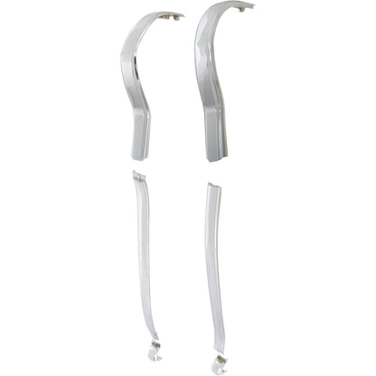 T5518 - 1955-58 Chevrolet Cameo Truck; Front Bed Chrome Trim Molding Set; 6-Piece