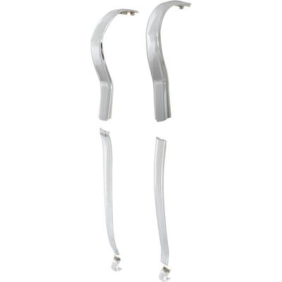 T5518 - 1955-58 Chevrolet Cameo Truck; Front Bed Chrome Trim Molding Set; 6-Piece