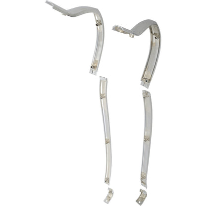 T5518 - 1955-58 Chevrolet Cameo Truck; Front Bed Chrome Trim Molding Set; 6-Piece