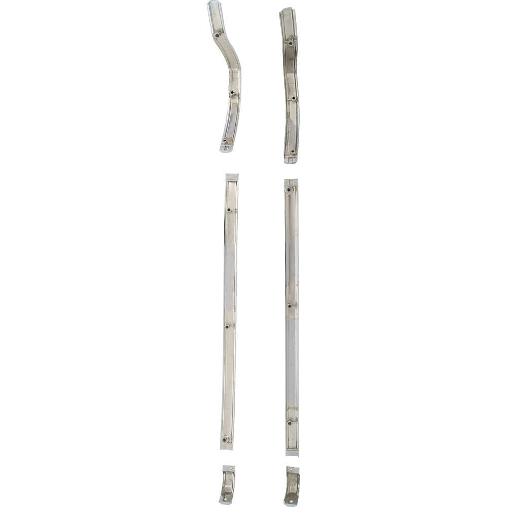 T5518 - 1955-58 Chevrolet Cameo Truck; Front Bed Chrome Trim Molding Set; 6-Piece