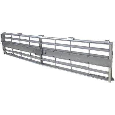 T70051 - 1985-88 Chevy Pickup, Blazer, Suburban; Front Grill; Dual Headlamp; w/Emblem Pad; with Vertical Molding & Horiz